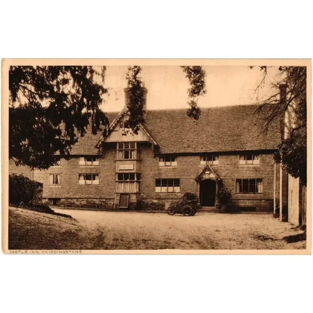 Castle in Chiddingstone England Postcard